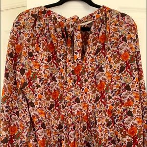 Madewell x Karen Walker silk blouse